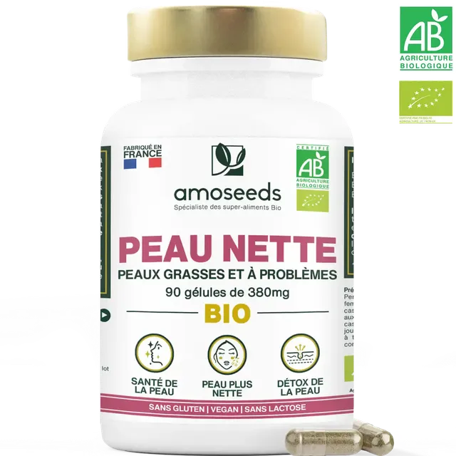 amoseeds-complexe-peau-nette-90-g-lules-peau-grasse-bio image 1