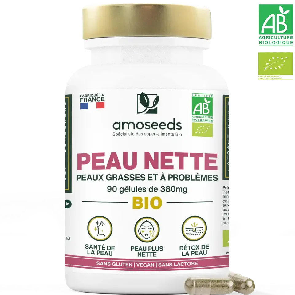 amoseeds-complexe-peau-nette-90-g-lules-peau-grasse-bio image 1