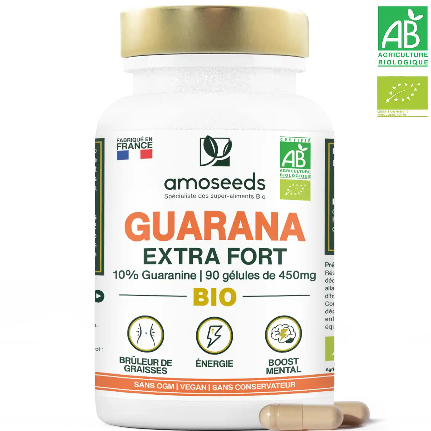 amoseeds-g-lules-bio-guarana-natif-90-g-lules-nergie image 1