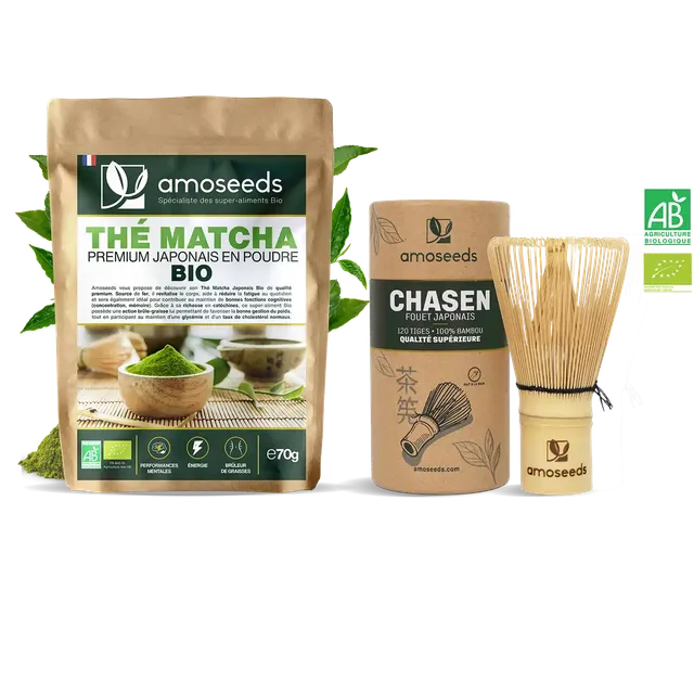 amoseeds-pack-matcha-bio-70g-chasen-bambou-120-tiges image 1