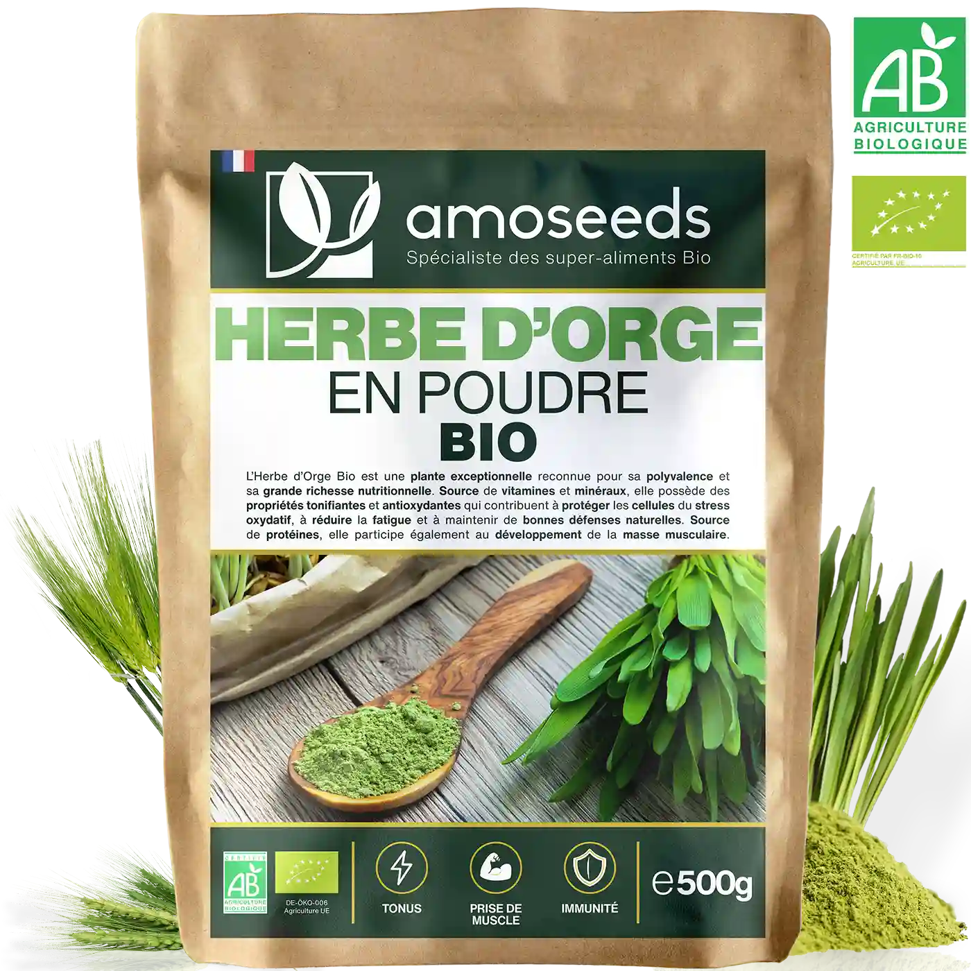 amoseeds-super-aliments-bio-herbe-d-orge-poudre-bio-500g-immunit image 1