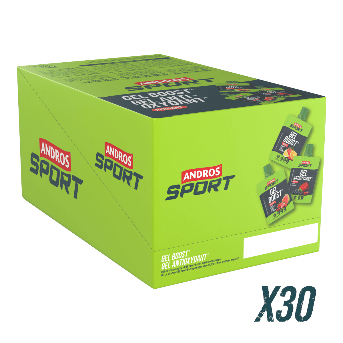andros-sport-gels-gel-boost-fraise-cranberry-goyave-4x40g-caf-ine image 5