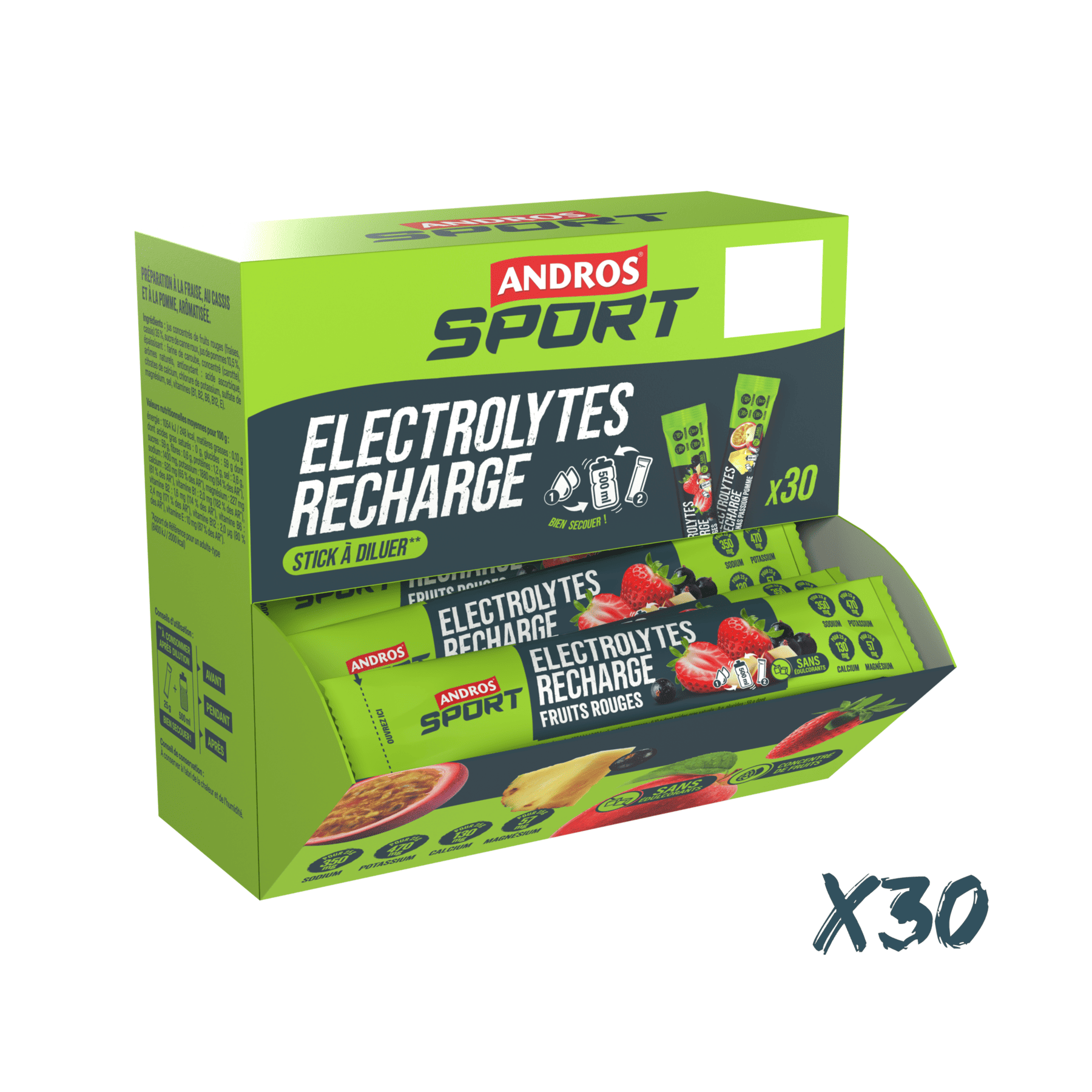 andros-sport-hydratation-electrolytes-recharge-fruits-rouges-stick-4x25g image 6