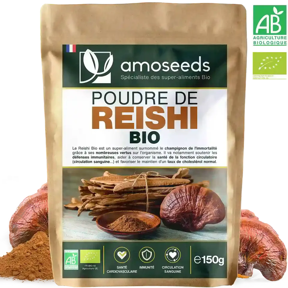 amoseeds-reishi-en-poudre-bio-150g-super-aliment-immunit image 1