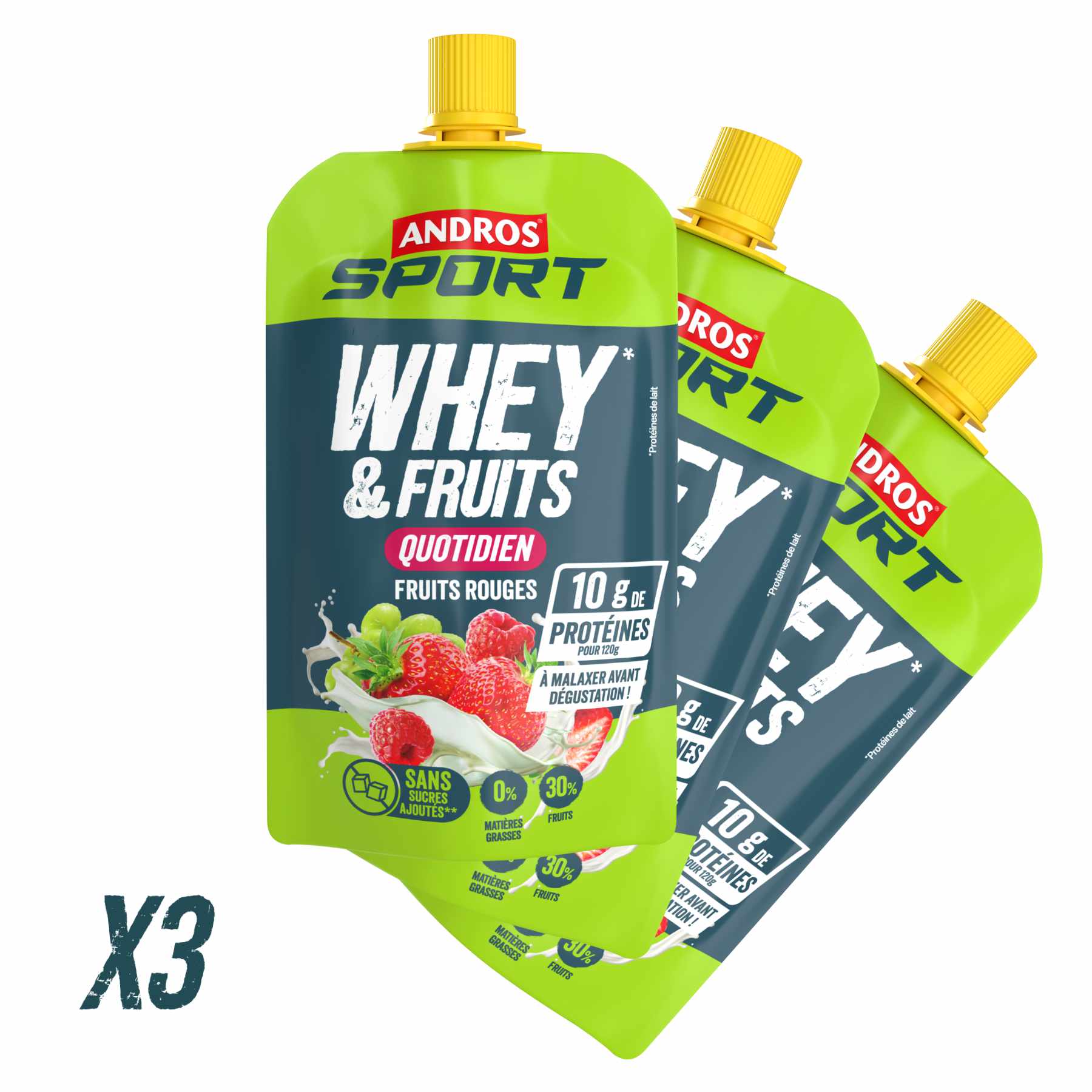 andros-sport-whey-fruits-gourde-fruits-rouges-x3 image 3