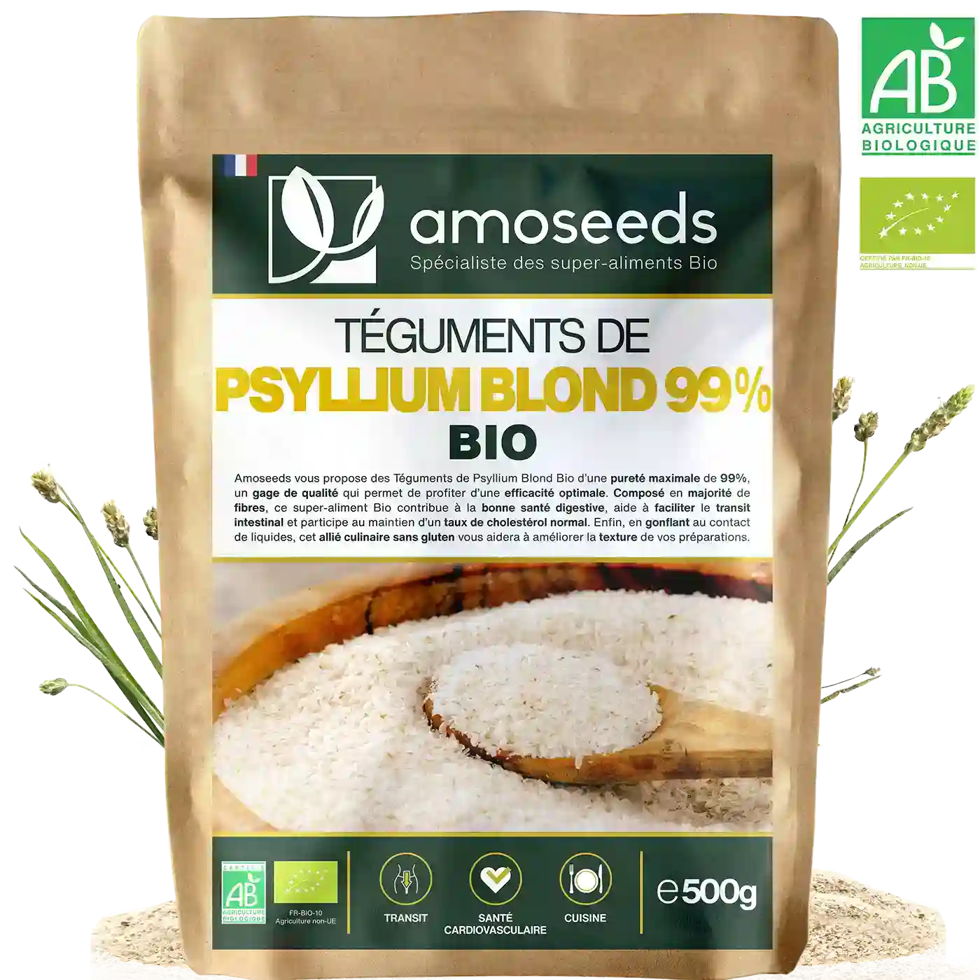 amoseeds-psyllium-blond-bio-t-guments-500g-transit image 1