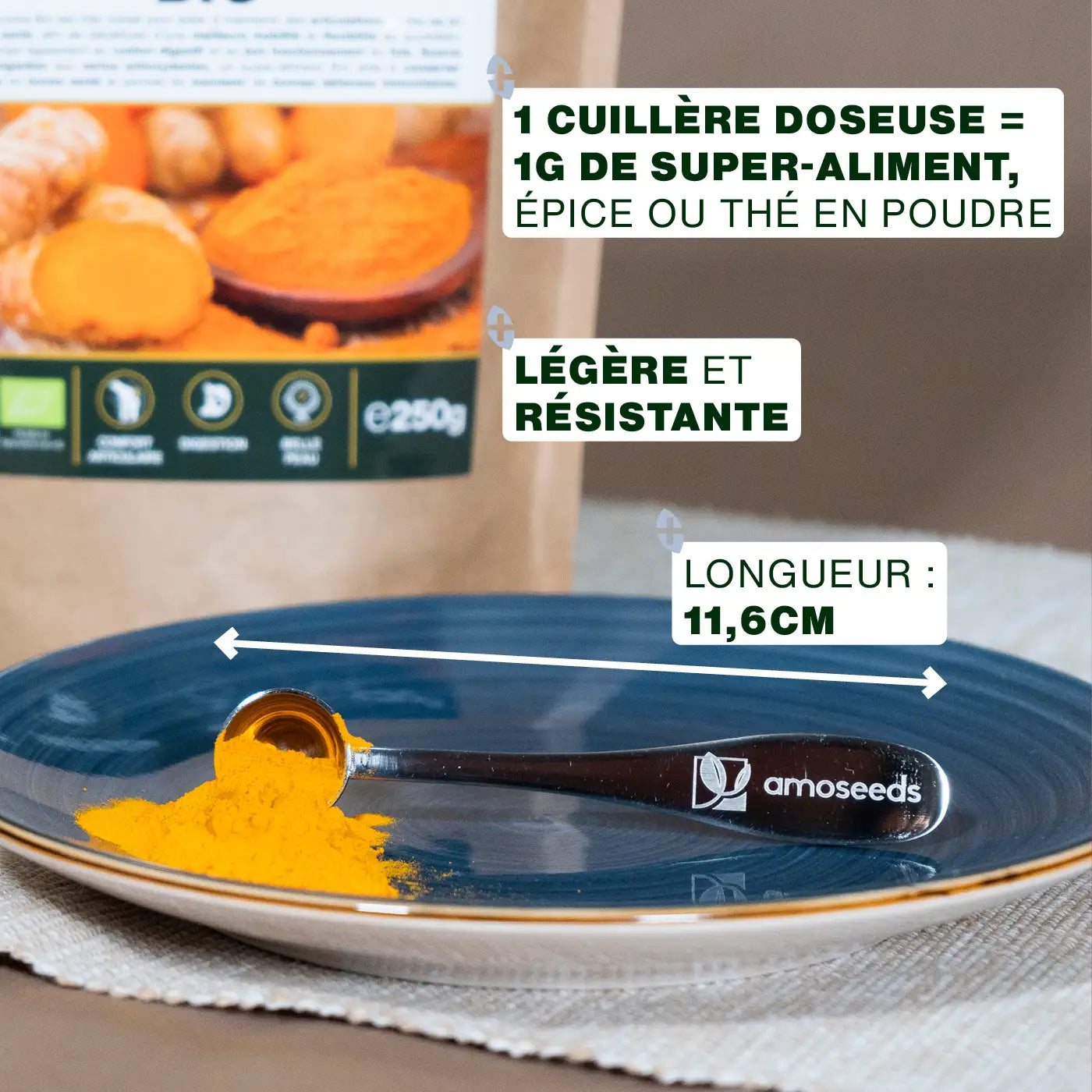 amoseeds-cuill-re-doseuse-1g-11cm-acier-inoxydable image 2