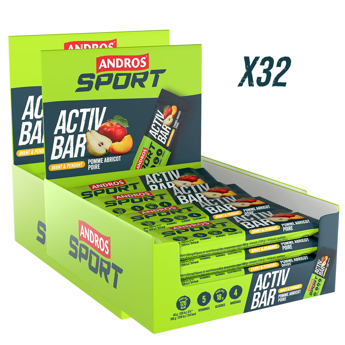 andros-sport-barres-activ-bar-pomme-abricot-poire-3x40g-fruits image 5
