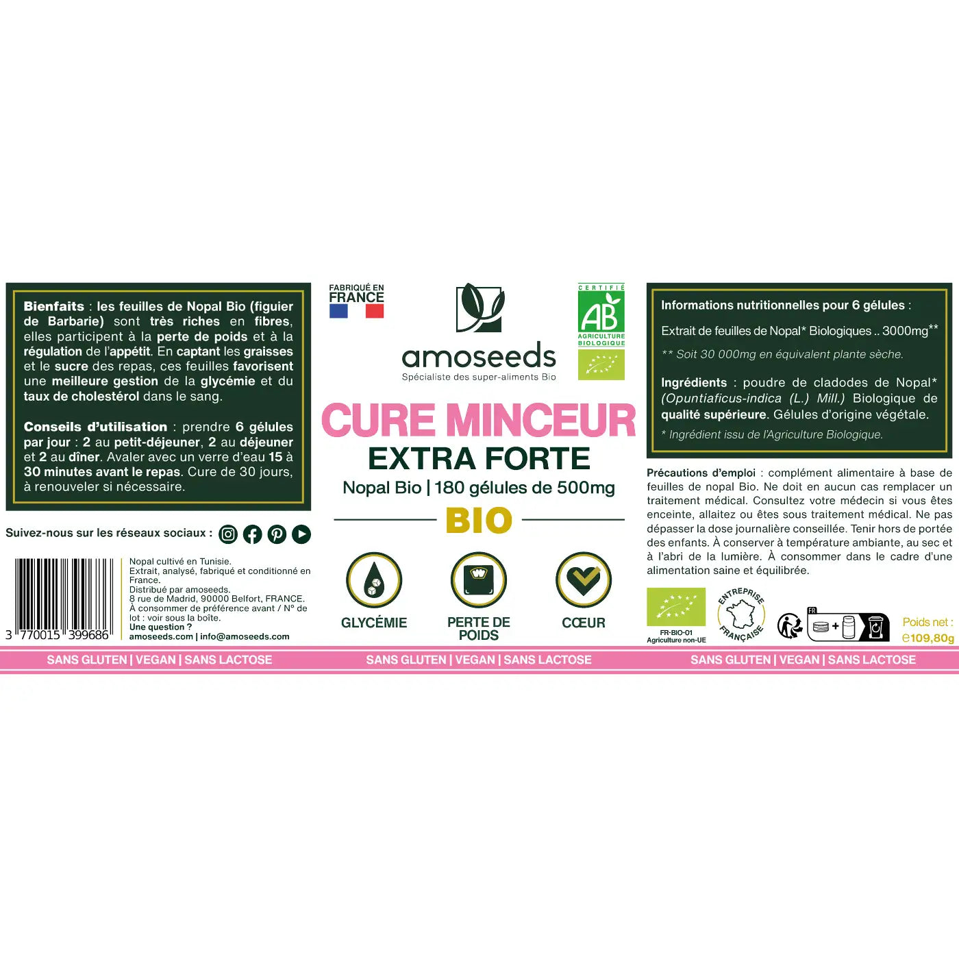 amoseeds-g-lules-bio-cure-minceur-extra-forte-180-g-lules image 6