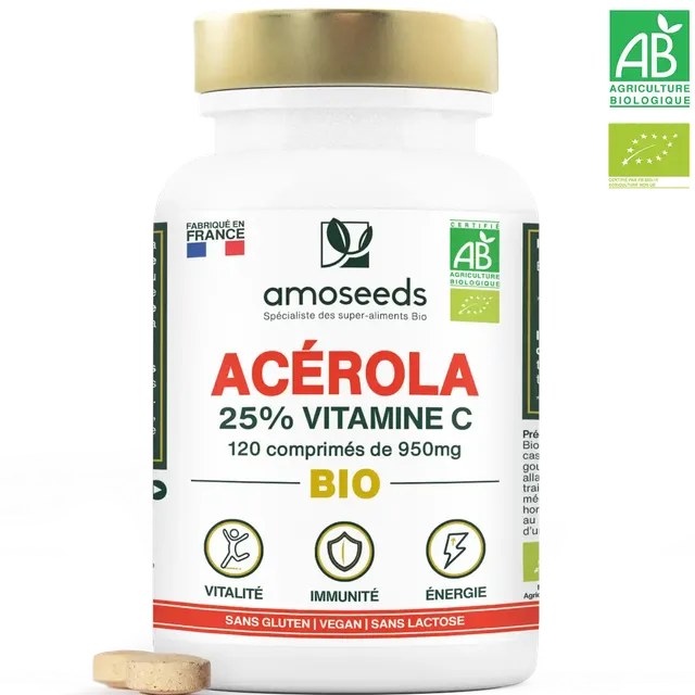 amoseeds-ac-rola-bio-120-comprim-s-vitamine-c-fatigue image 1