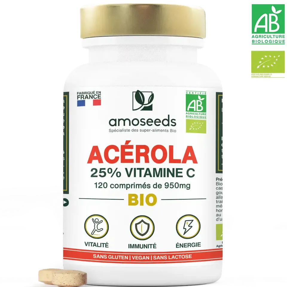 amoseeds-ac-rola-bio-120-comprim-s-vitamine-c-fatigue image 1