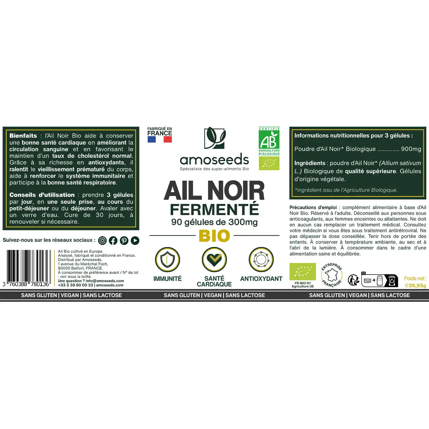 amoseeds-g-lules-bio-ail-noir-ferment-90-g-lules-coeur image 6