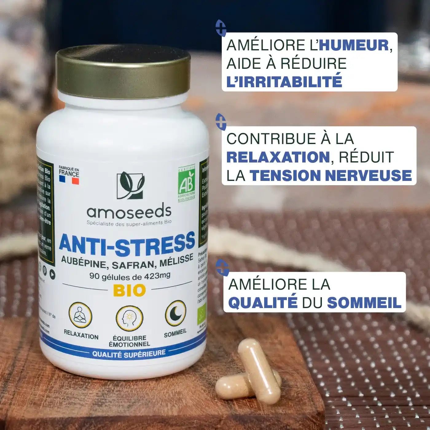 amoseeds-g-lules-anti-stress-bio-aub-pine-safran-m-lisse-90-g-lules image 2