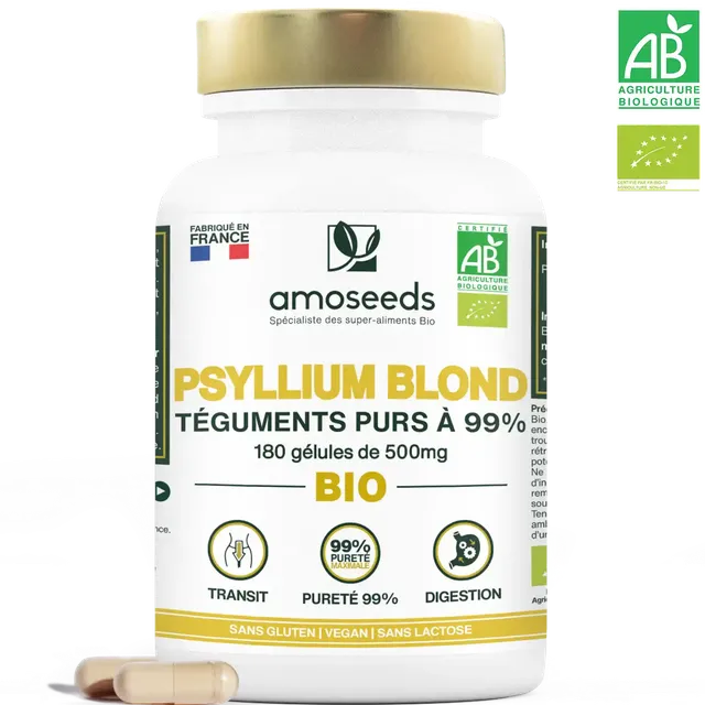 amoseeds-psyllium-blond-bio-g-lules-180-x-500mg-transit image 1