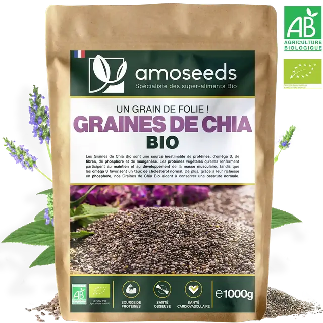 amoseeds-super-aliments-bio-graines-de-chia-bio-1-kg-mexique image 1