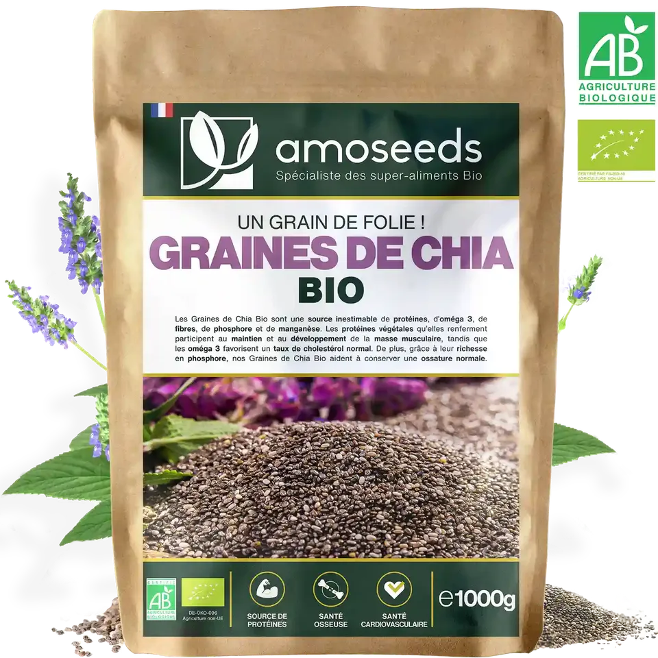 amoseeds-super-aliments-bio-graines-de-chia-bio-1-kg-mexique image 1