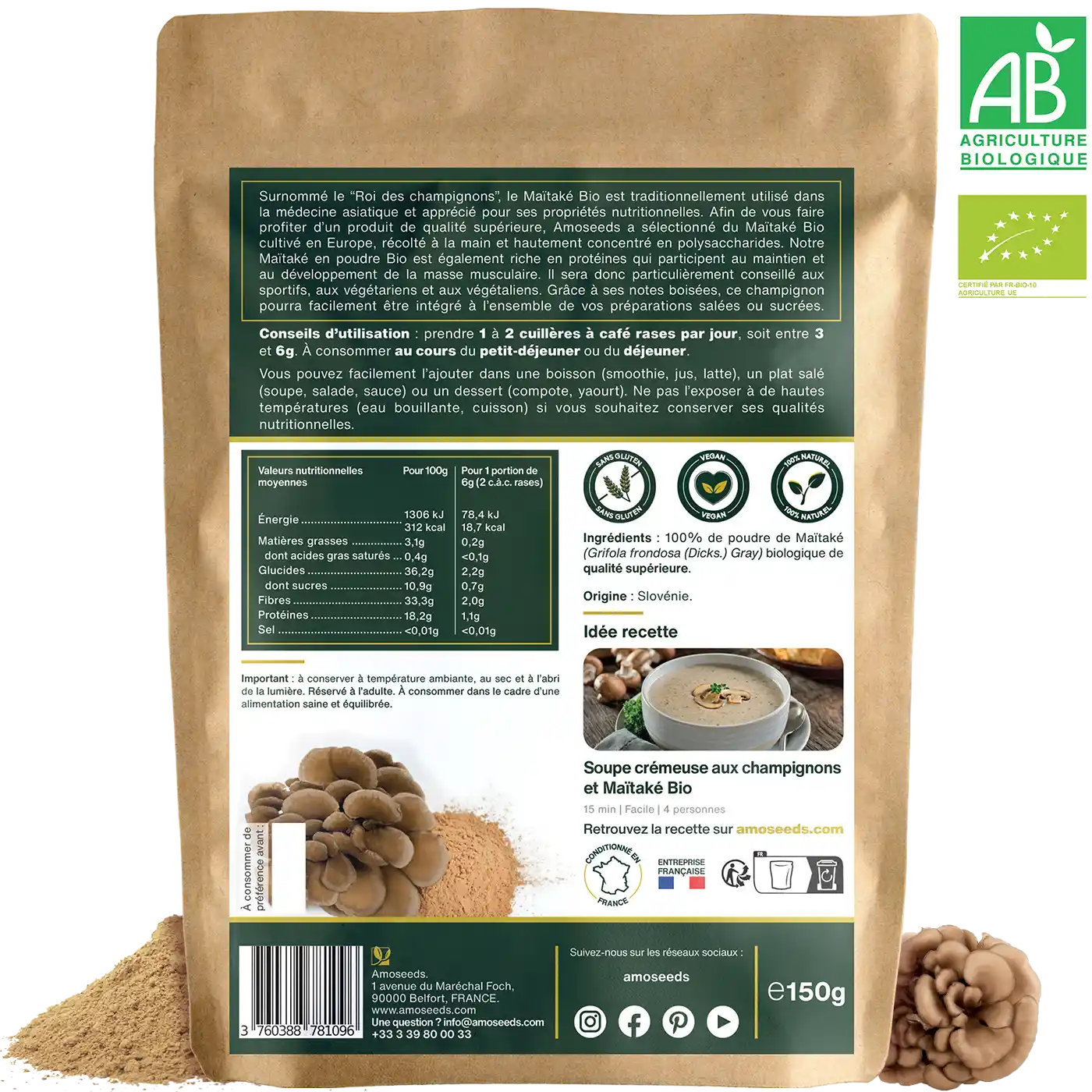 amoseeds-ma-tak-en-poudre-bio-150g-champignon-cuisine image 6