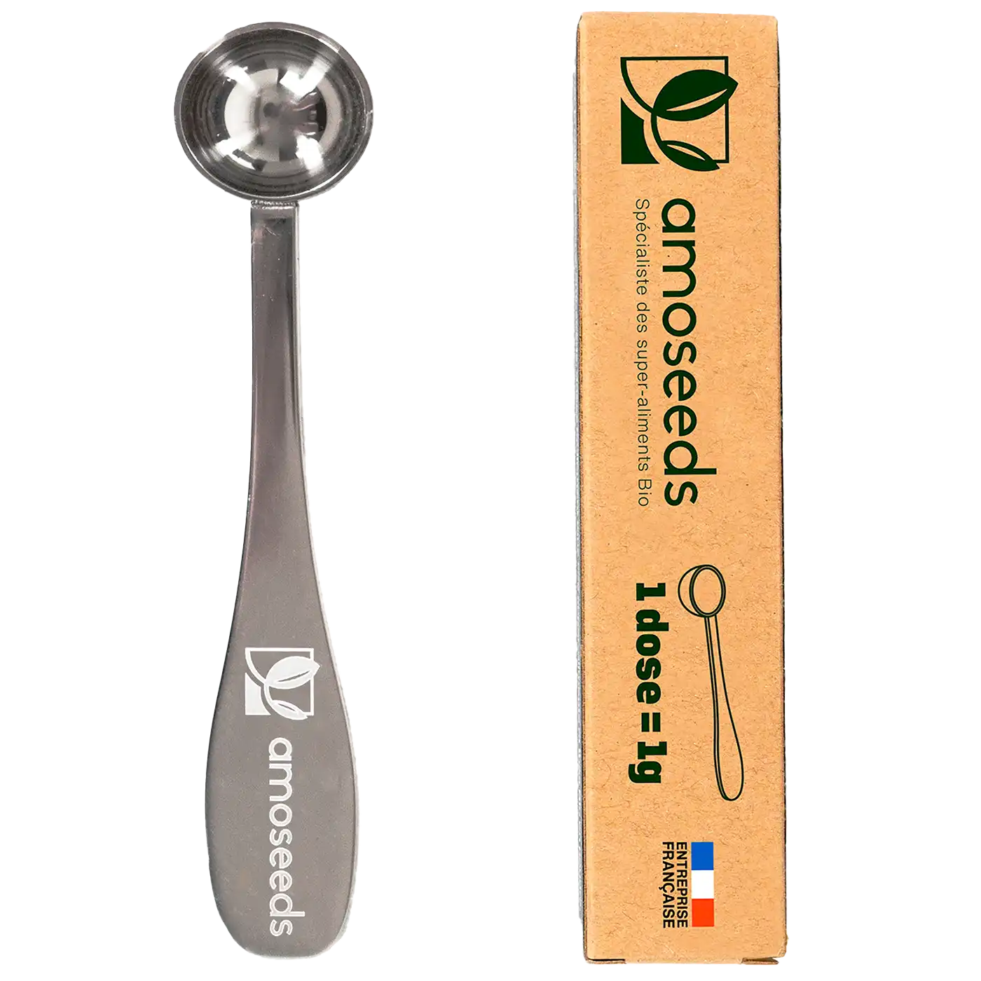amoseeds-cuill-re-doseuse-1g-11cm-acier-inoxydable image 1