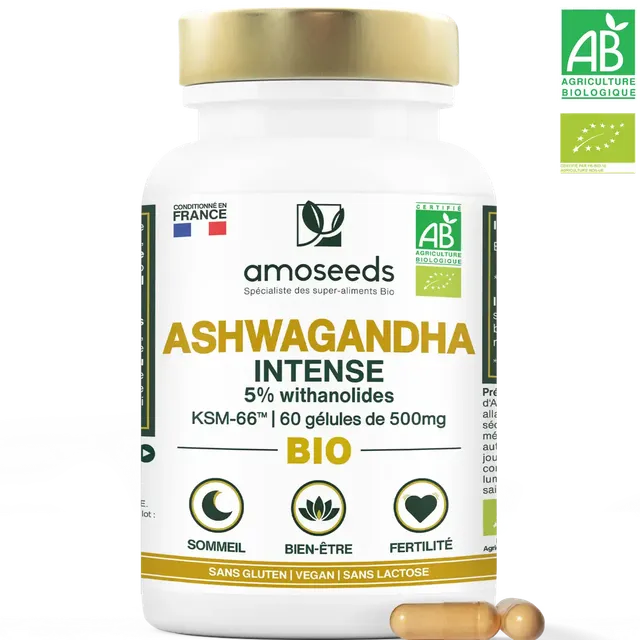 amoseeds-g-lules-bio-ashwagandha-ksm-66-60-g-lules-stress image 1