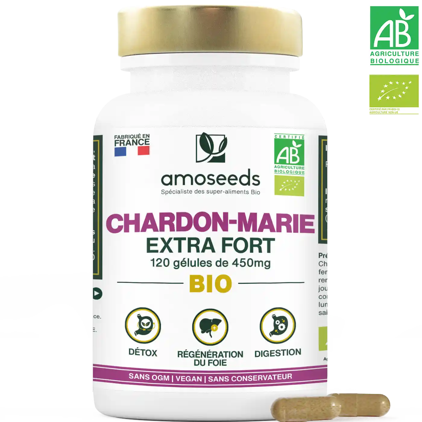 amoseeds-chardon-marie-bio-g-lules-120-g-lules-foie image 1