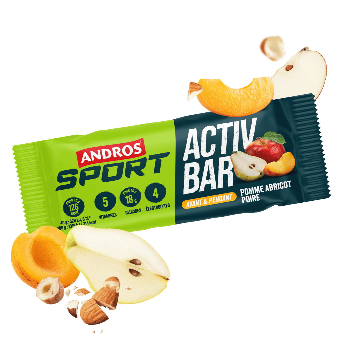 andros-sport-barres-activ-bar-pomme-abricot-poire-3x40g-fruits image 1
