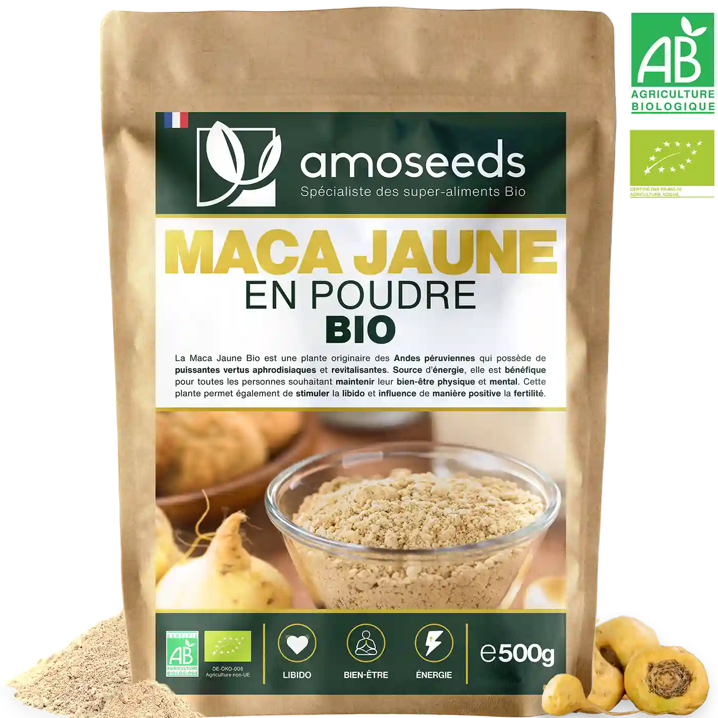 amoseeds-maca-jaune-poudre-bio-500g-nergie image 1