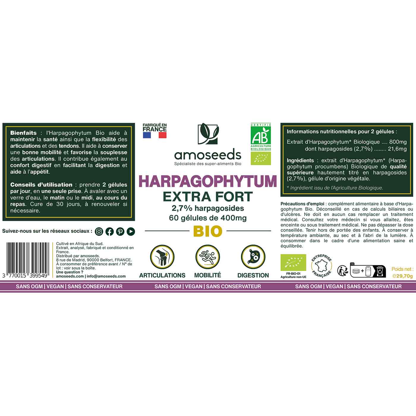 amoseeds-g-lules-harpagophytum-bio-extra-fort-60-g-lules image 6