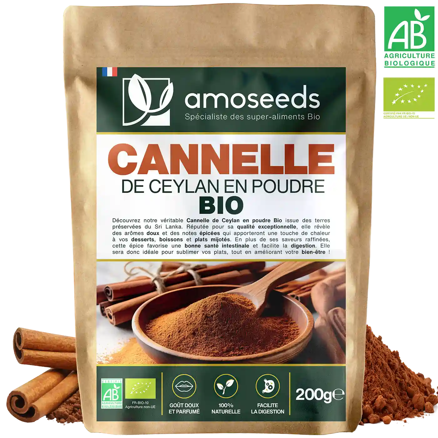 amoseeds-super-aliments-bio-cannelle-ceylan-poudre-bio-200g-cuisine image 1