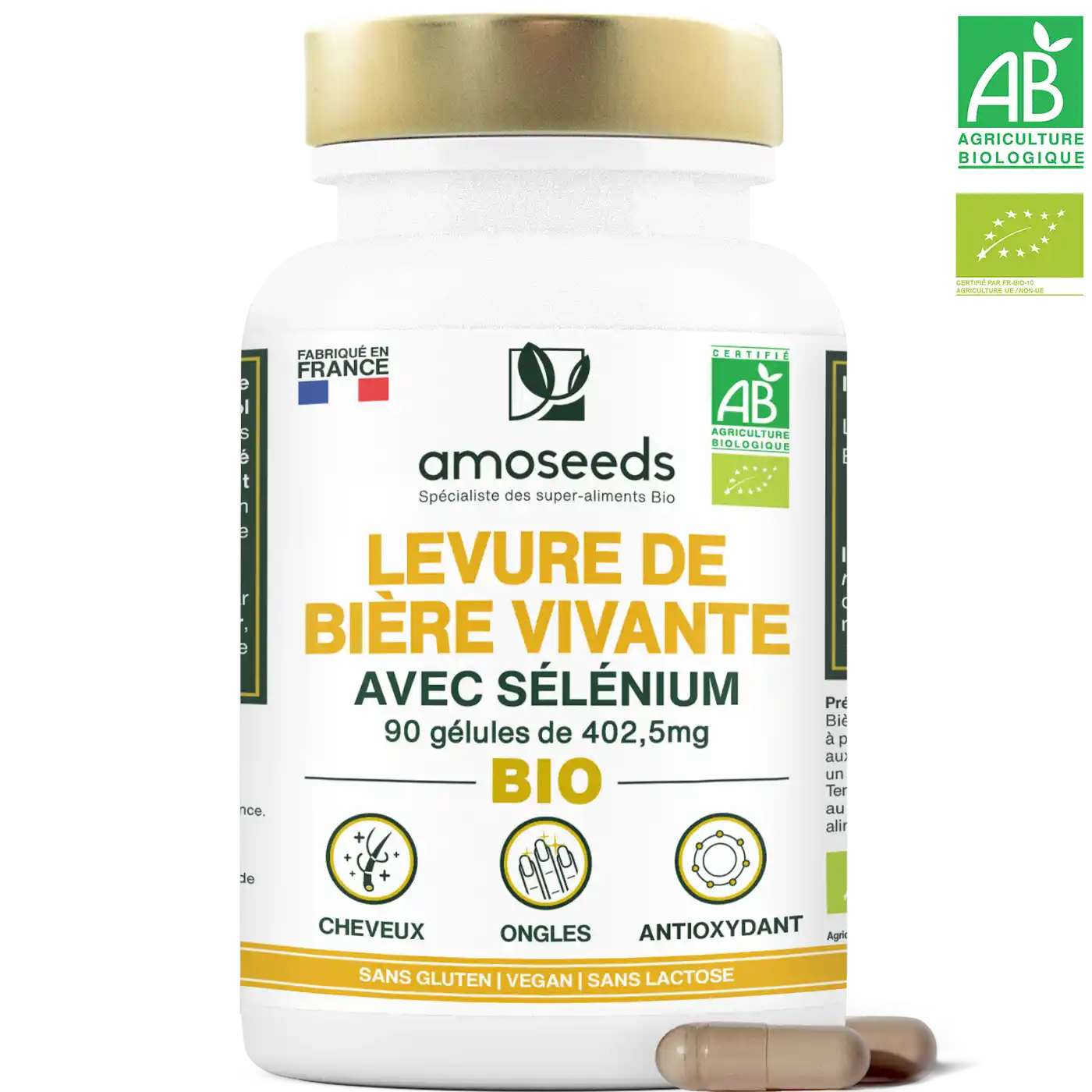 amoseeds-levure-de-bi-re-vivante-bio-90-g-lules-cheveux image 1