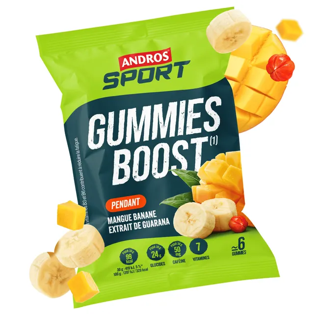 andros-sport-gummies-boost-mangue-banane-guarana-30g-x3 image 1