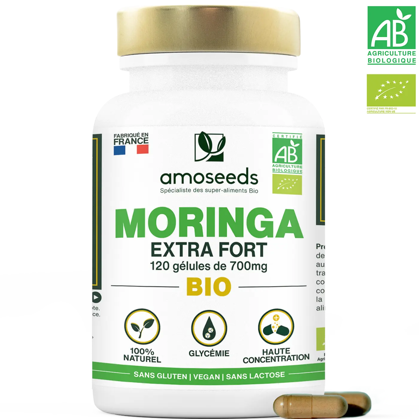 amoseeds-moringa-bio-extra-fort-120-g-lules-glyc-mie image 1