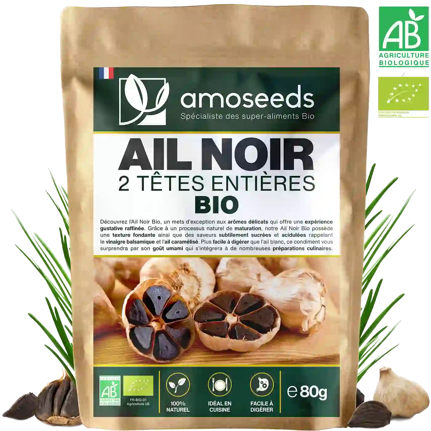 amoseeds-super-aliments-bio-ail-noir-bio-2-t-tes-cuisine image 1