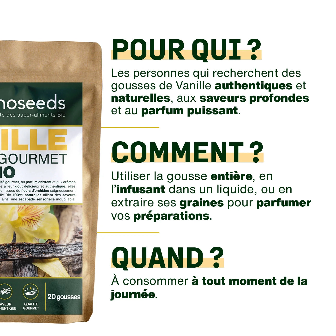 amoseeds-super-aliments-bio-vanille-bio-gourmet-20-gousses-11-15-cm image 4