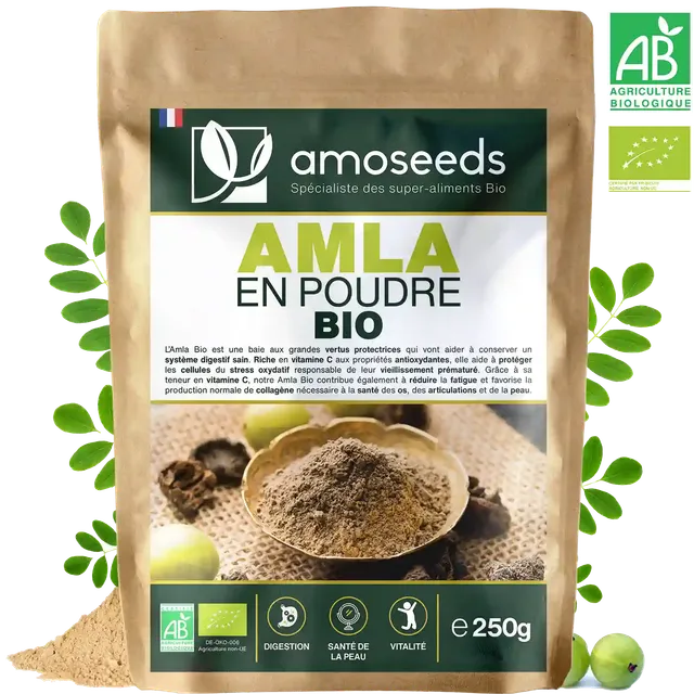 amoseeds-amla-bio-poudre-250g-peau-cheveux-vitamine-c image 1