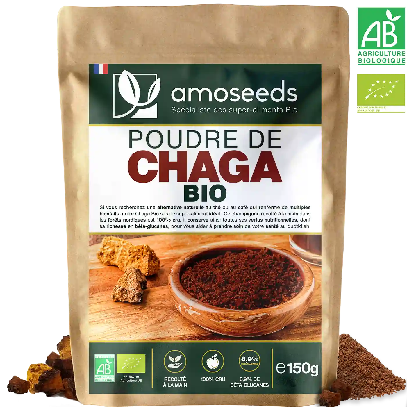 amoseeds-chaga-poudre-bio-bois-b-ta-glucanes image 2