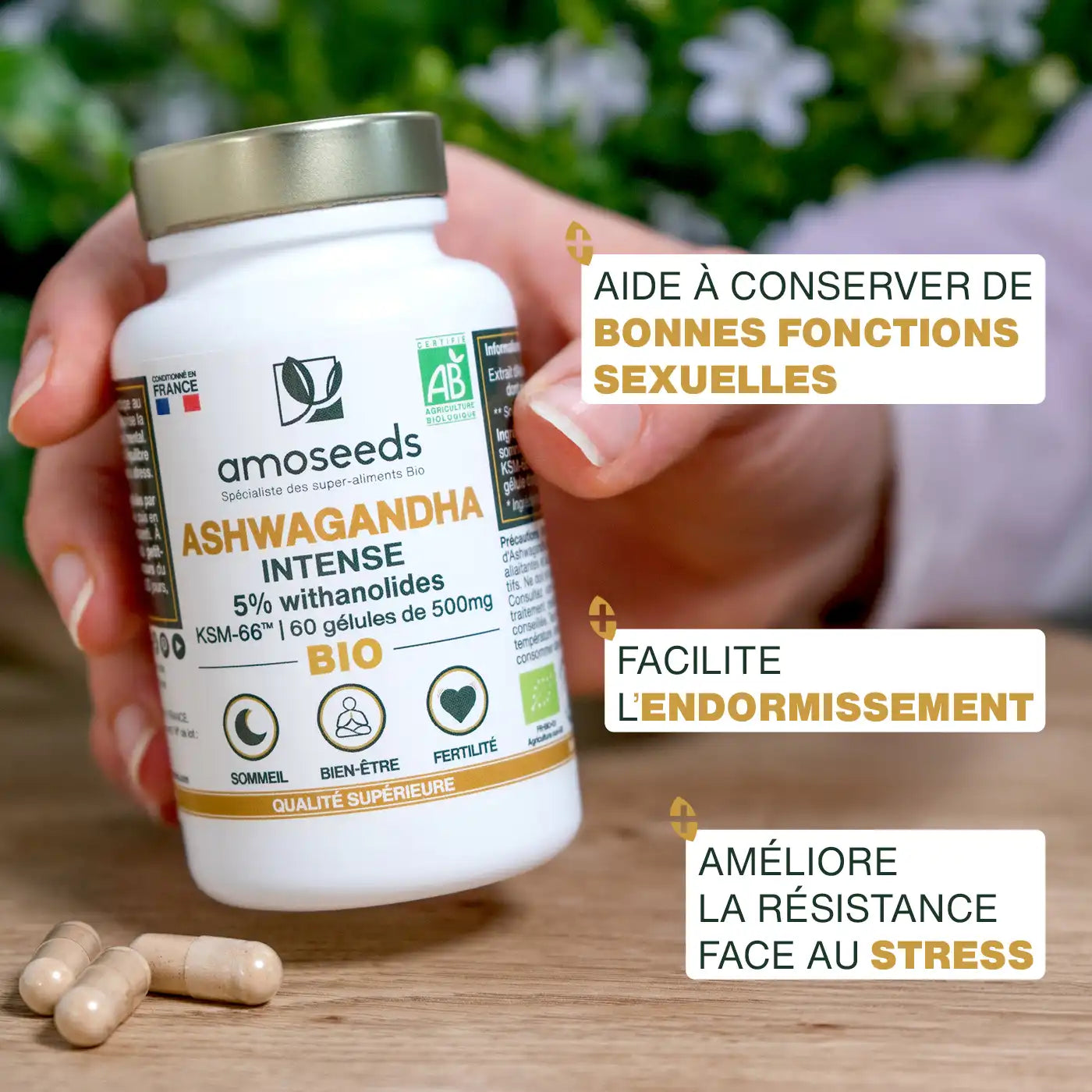 amoseeds-g-lules-bio-ashwagandha-ksm-66-60-g-lules-stress image 2