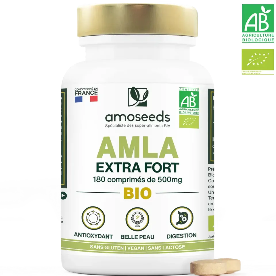 amoseeds-comprim-s-bio-amla-extra-fort-180-peau-cheveux image 1