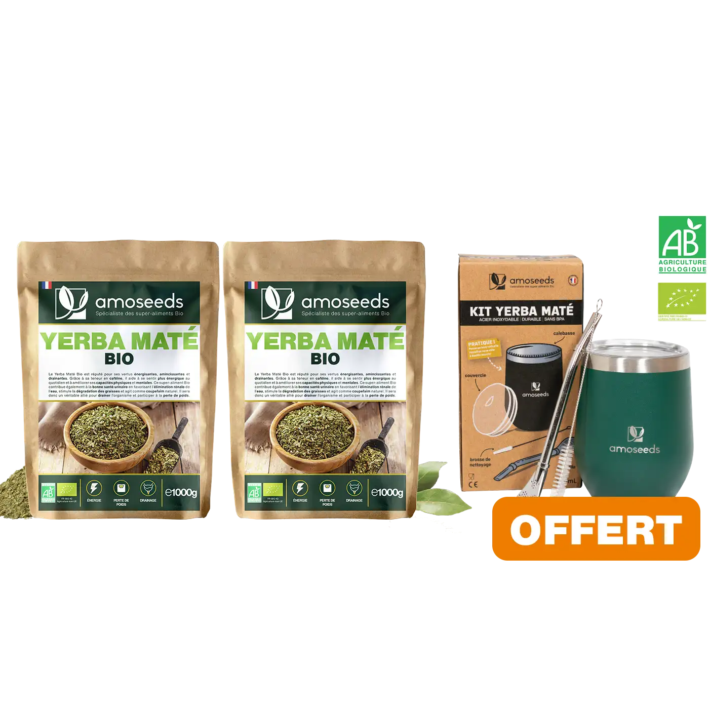 amoseeds-pack-mat-bio-2x1kg-kit-calebasse-offert image 1