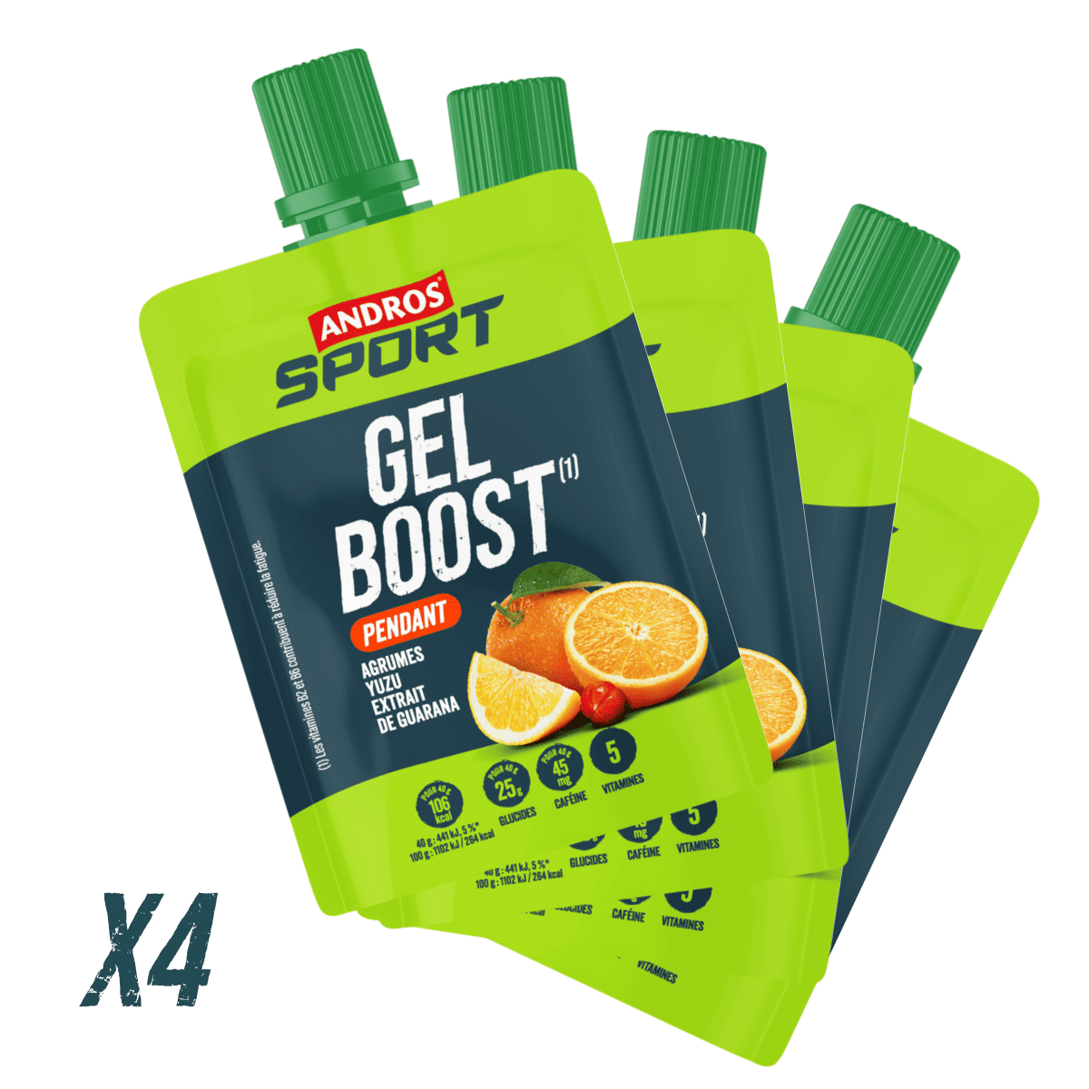 andros-sport-gels-boost-agrumes-yuzu-guarana-gel-4x40g-caf-ine image 4