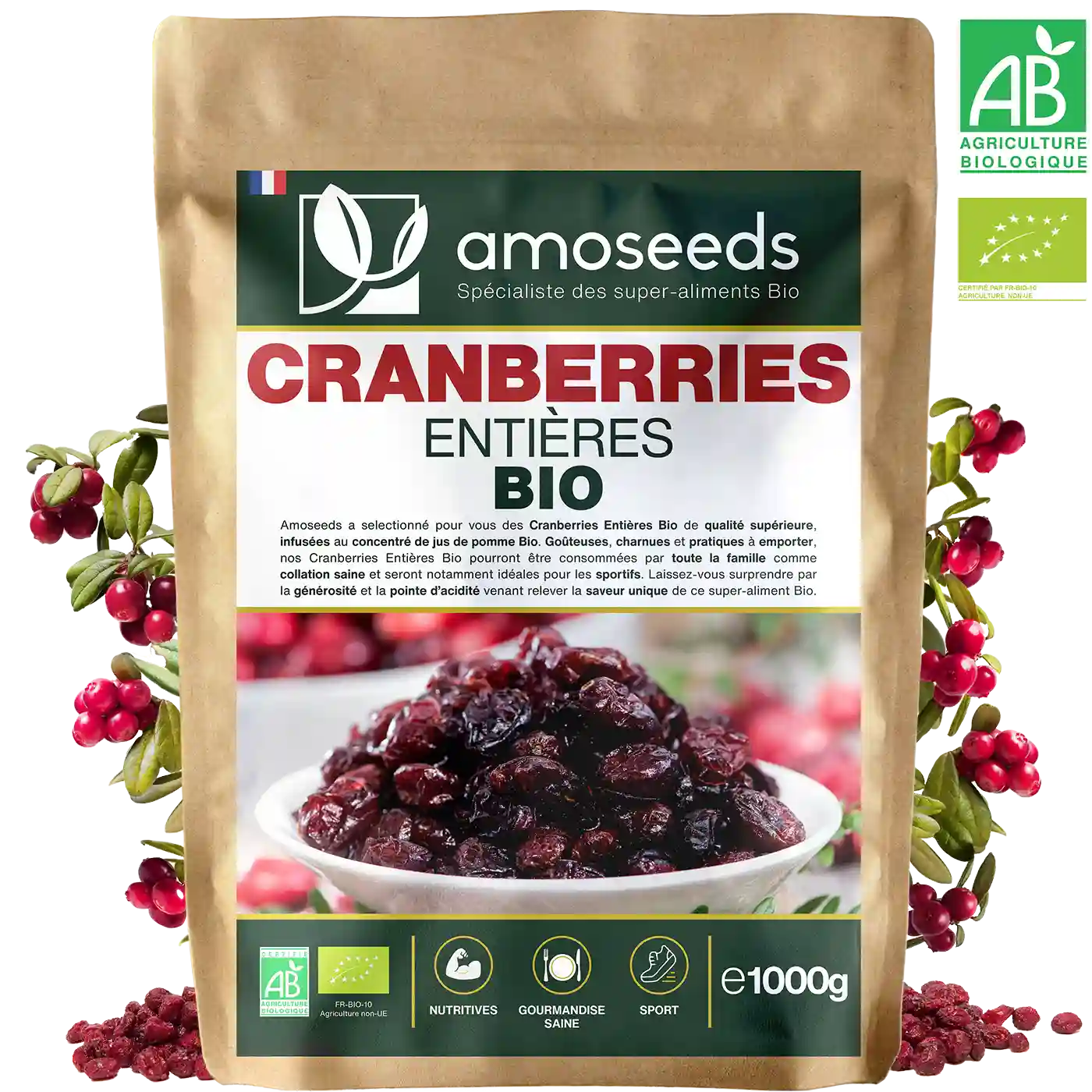 amoseeds-cranberries-enti-res-bio-1kg-au-jus-de-pomme image 1