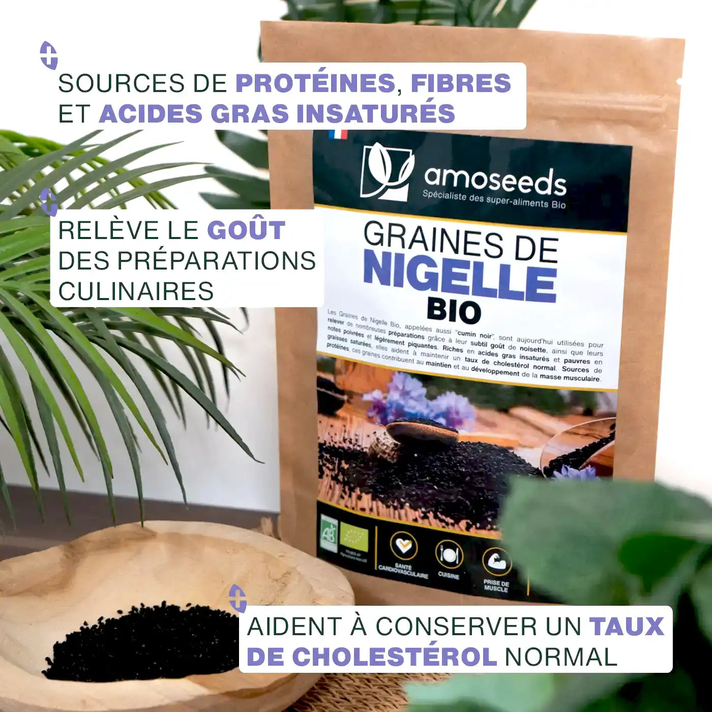 amoseeds-super-aliments-bio-graines-de-nigelle-bio-500g-cumin-noir image 2
