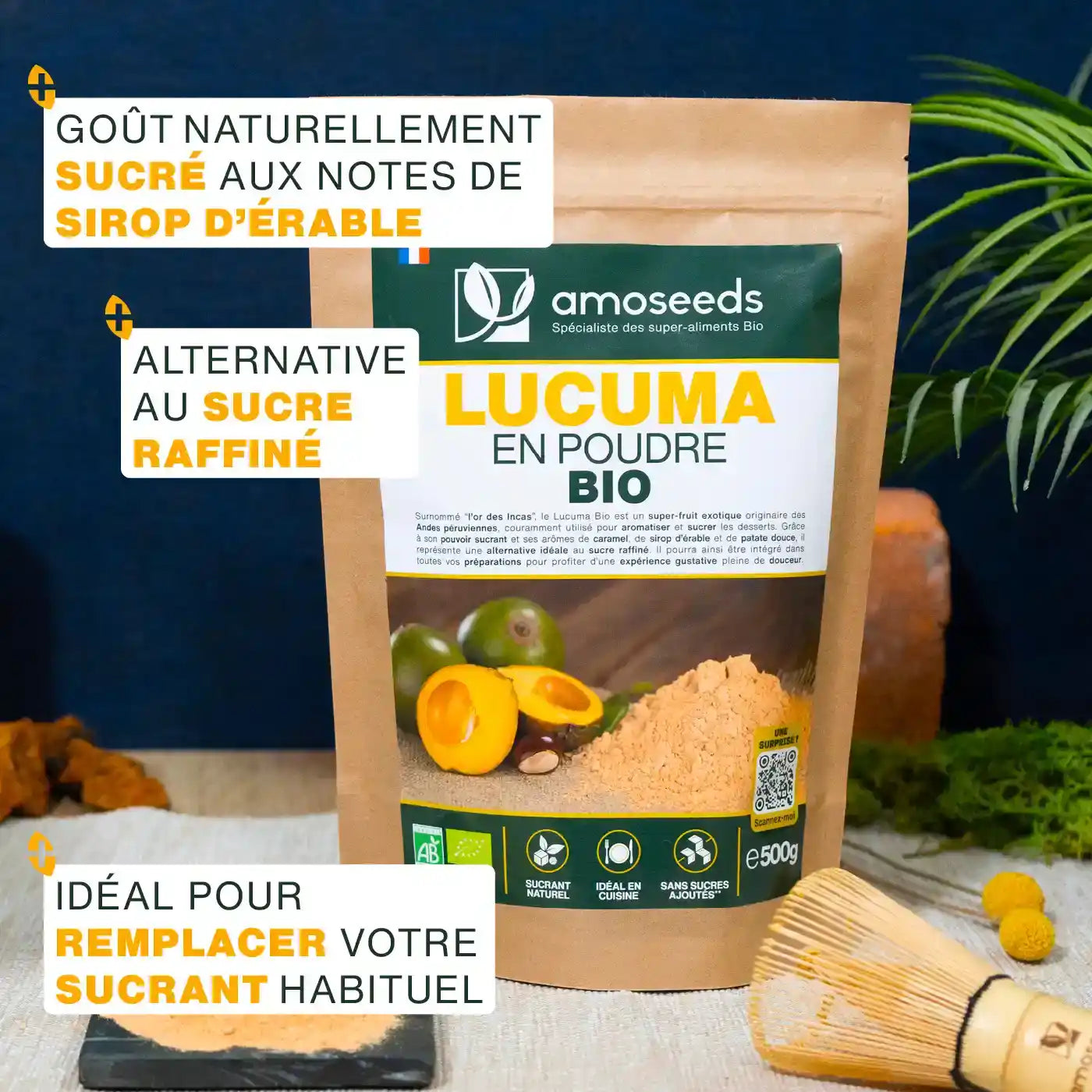 amoseeds-super-aliments-bio-lucuma-poudre-bio-500g-sucre image 2