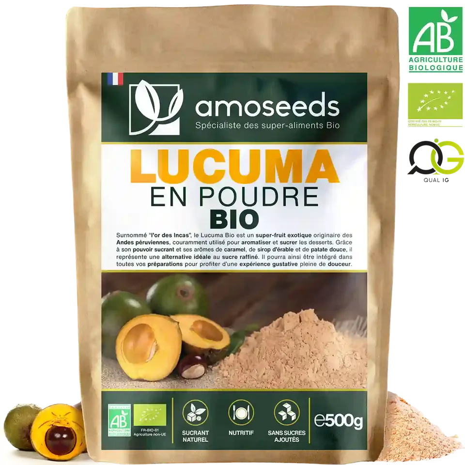 amoseeds-super-aliments-bio-lucuma-poudre-bio-500g-sucre image 1
