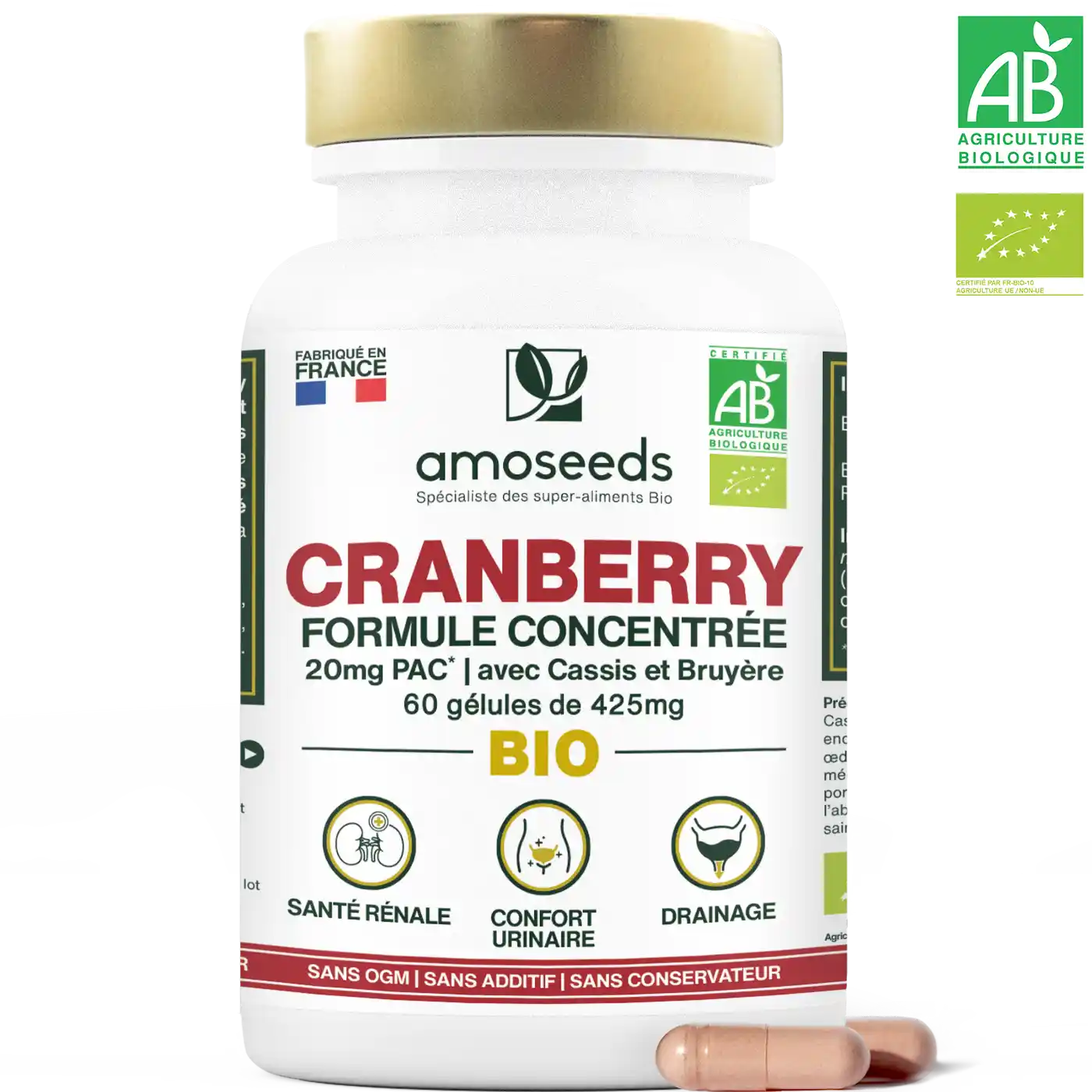 amoseeds-g-lules-cranberry-bio-60-g-lules-urinaire image 1