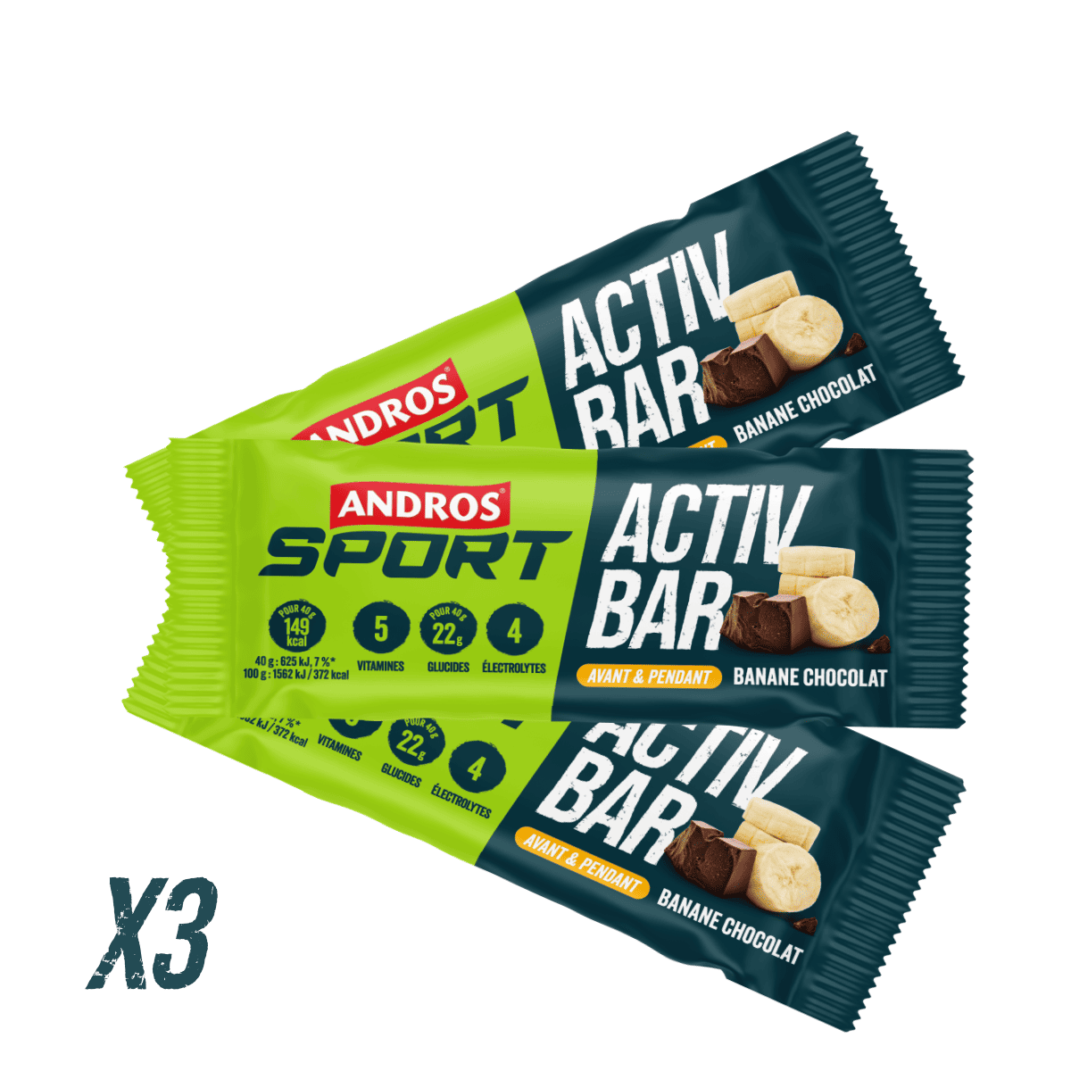 andros-sport-barres-activ-bar-banane-chocolat-3x40g-sans-gluten image 3