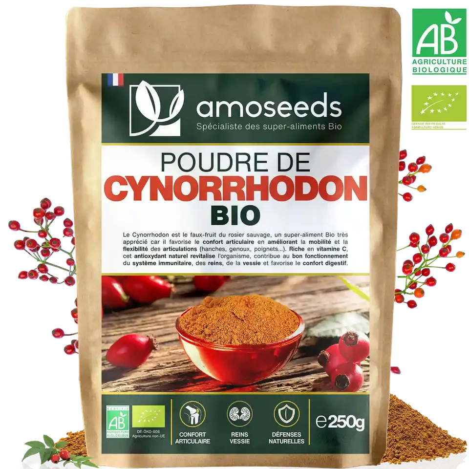 amoseeds-super-aliments-bio-cynorrhodon-poudre-bio-250-g image 1