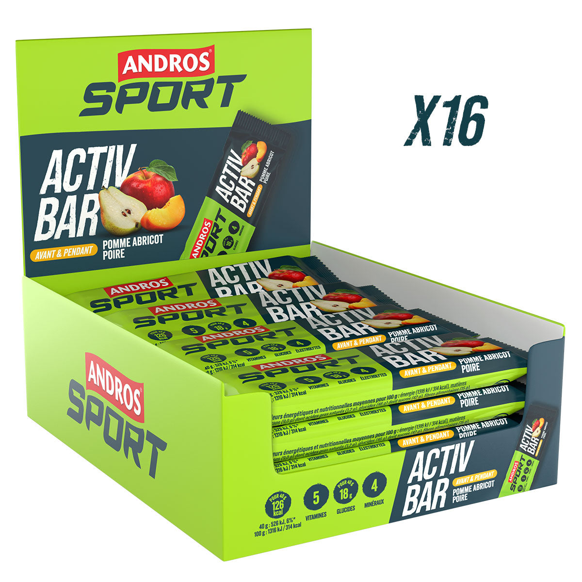 andros-sport-barres-activ-bar-pomme-abricot-poire-3x40g-fruits image 4
