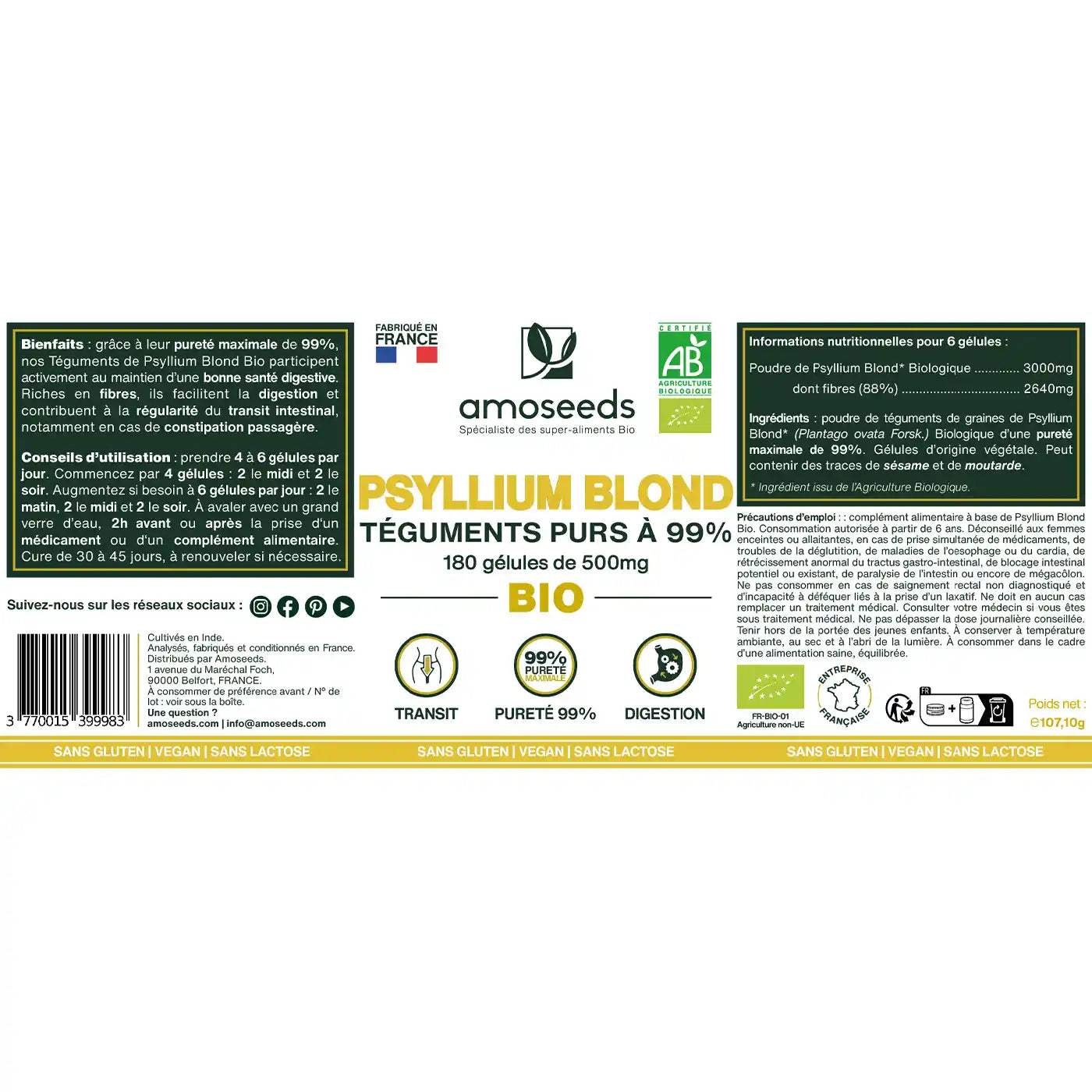 amoseeds-psyllium-blond-bio-g-lules-180-x-500mg-transit image 5
